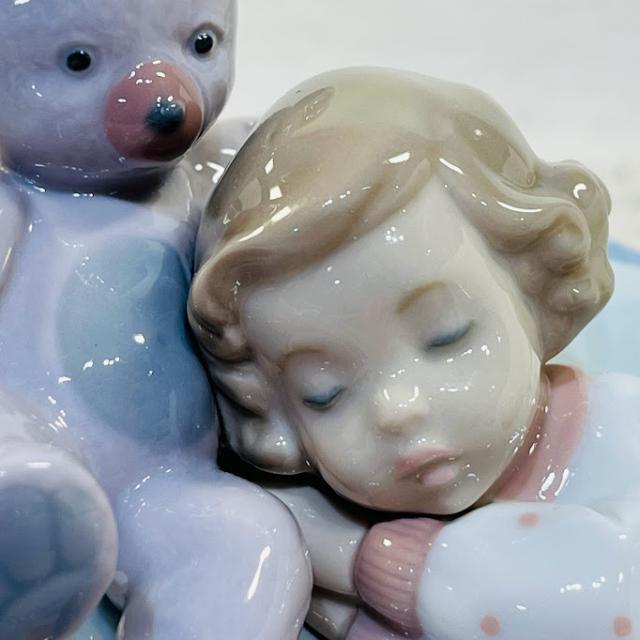 【中古】リヤドロ Lladro おやすみくまちゃん6790【送料無料】_8