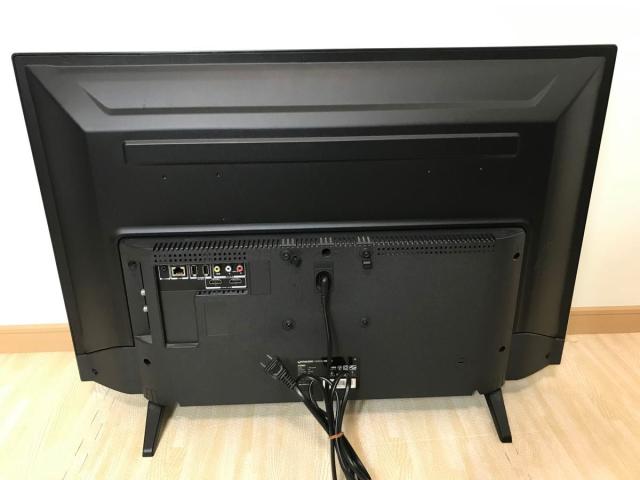 【動作確認済】【中古】本体・リモコンのみ マクスゼン 32型 液晶テレビ J32SK03 ブラック 2020年製_6