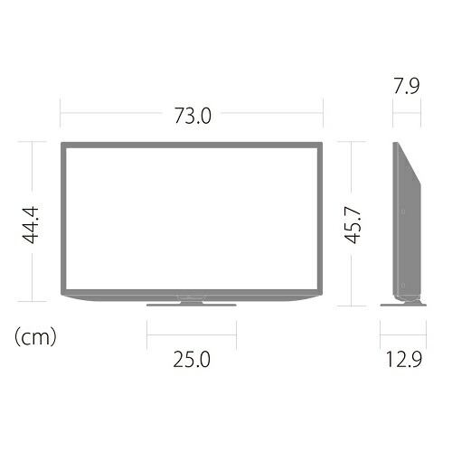 【動作確認済】【中古】本体・リモコンのみ シャープ 32V型 液晶テレビ 2T-C32DE-B ブラック 2023年製_6