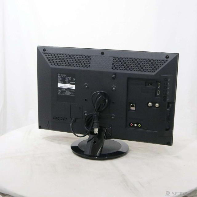 【動作確認済】【中古】シャープ 22型 液晶テレビ AQUOS 2T-C22AD-B ブラック系 2019年製_7