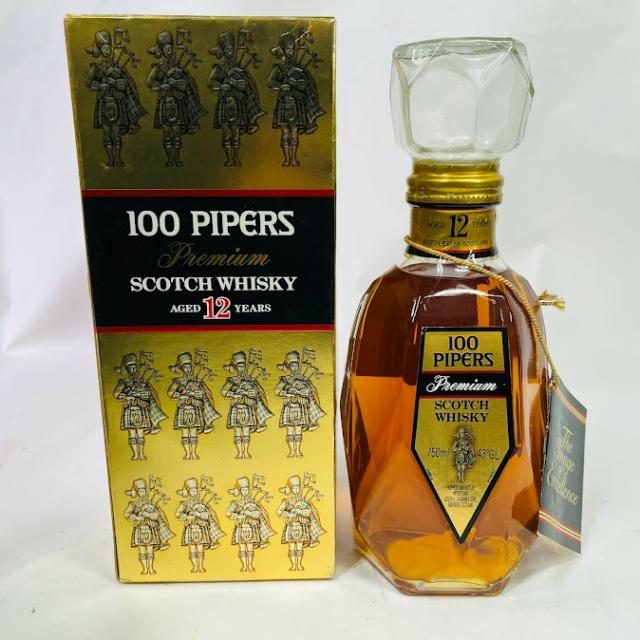 【未成年の飲酒は法律で禁じられています】ハンドレッド100パイパーズプレミアム750ml43度スコッチウイスキー 100PIPERS Premium
