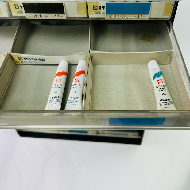 【中古】サクラマット水彩絵の具5ml24色129個セット置きし※文具屋引き上げ品_8