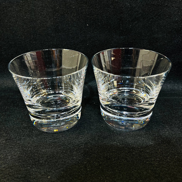 【中古】バカラ アルファ タンブラー No.3 (ペア) 8.5cm2-104-391中古良品使用感あり箱あり【送料無料】_2