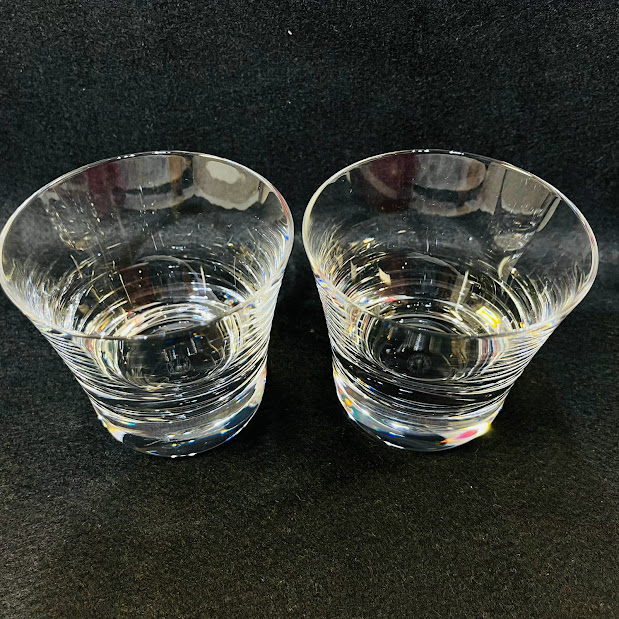 【中古】バカラ アルファ タンブラー No.3 (ペア) 8.5cm2-104-391中古良品使用感あり箱あり【送料無料】_3