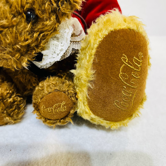 中古】コカコーラ ブランド テディベア 1886体限定 120周年記念商品