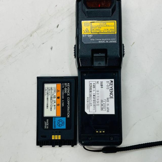 【中古】キーエンス ハンディターミナル BT910 ワイヤレス Wifiタイプ 中古バッテリー1個付き　動作確認済み