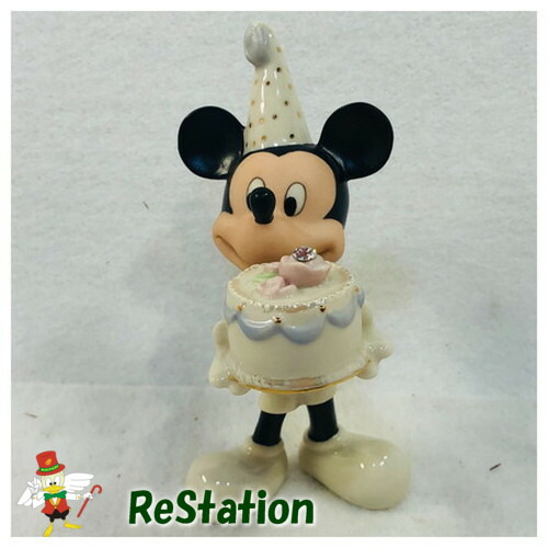 【中古】レノックス　ミッキーバースデーストーン4月【送料無料】