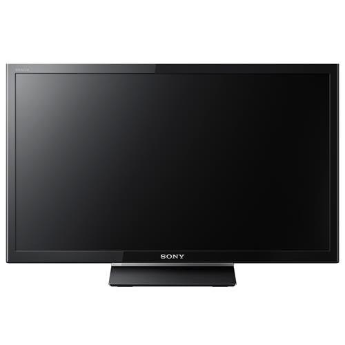 【動作確認済】【中古】本体・リモコンのみ ソニー 24V型 液晶 テレビ ブラビア KJ-24W450D ブラック 2016年製_1