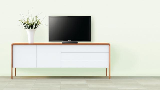 【動作確認済】【中古】本体・リモコンのみ ソニー 24V型 液晶 テレビ ブラビア KJ-24W450D ブラック 2016年製_5