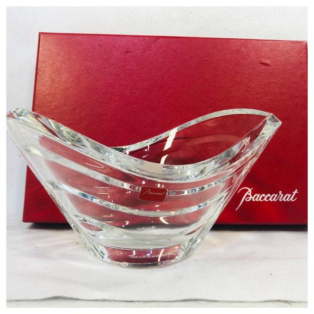 【中古】バカラ(Baccarat) ウェーブ 2103-972 ボウル 11×21.5cm [並行輸入品]【送料無料】_1