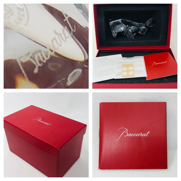 【中古】【Baccarat】 バカラ 2011年 干支 ウサギ クリスタルオブジェ 2-605-815【送料無料】_3
