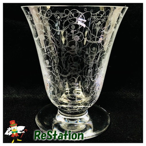 中古】バカラ(Baccarat) ベース(花瓶)/ 1795-311 ミケランジェロ 17.5