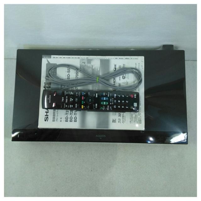 【中古】箱無し シャープ 2TB 2チューナー ブルーレイレコーダー AQUOS BD-W2700 2015年製
