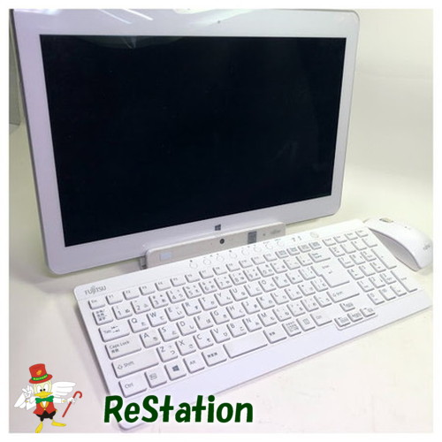 【中古】富士通 ノートパソ エディオンオリジナル Kual LIFEBOOK アーバンホワイト FMVG77TWG