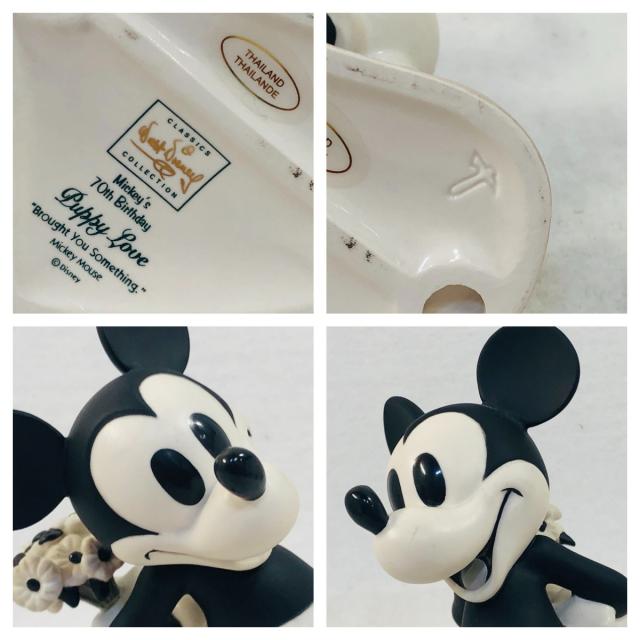 【中古】WDCCミッキーマウスフィギアPUPPYLOVEミッキー70'thバースディ”Brought you something"【送料無料】_2