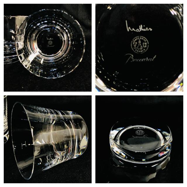 【中古】Baccaratバカラ ミルニュイ＃2 ロックグラス ペアL2105396【送料無料】_2