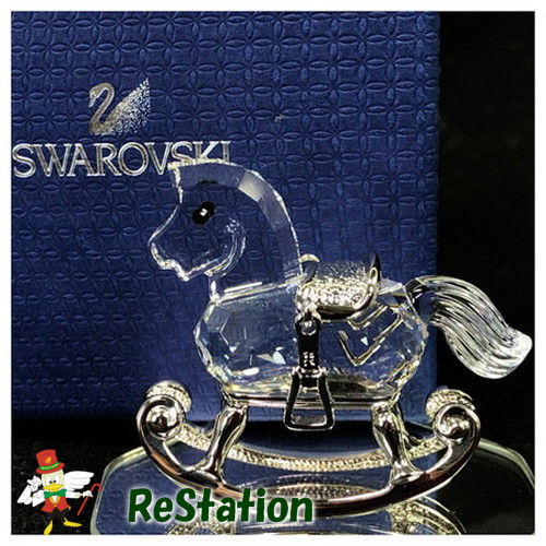【中古】スワロフスキー フィギュア ロッキングホース　626866【送料無料】