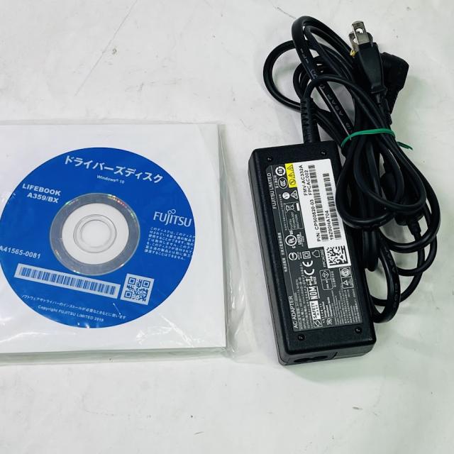 【中古】アップグレード済みNewSSD256GB換装/LIFEBOOK A359/BX Celeron 3965U 2.2GHz/8GB/SSD256GB/Multi/15.6W/FWXGA(1366x768)/Win11Pro/FMVA4100EP2_9
