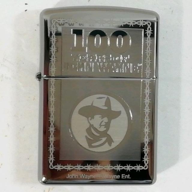 【未使用品】【送料無料】ZIPPO ジョン・ウェイン生誕100周年記念 5000個限定※メール便でお送りします【代引き不可】