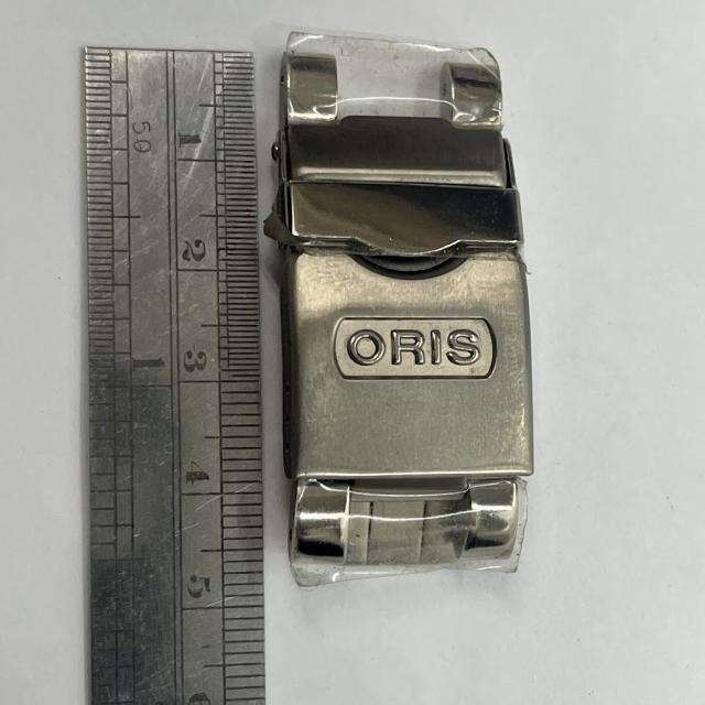 【中古】オリス　純正　ブレスチタン　07 8 24 70PEB　フォールディングクラスプ　バックル　TT1チタンダイバーズ用
