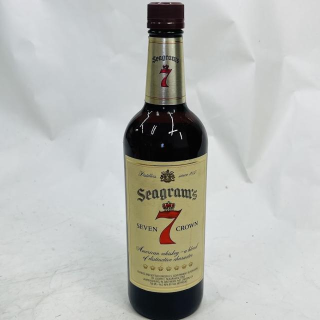 【未成年の飲酒は法律で禁じられています】シーグラム セブンクラウン 750ml アメリカンウイスキー