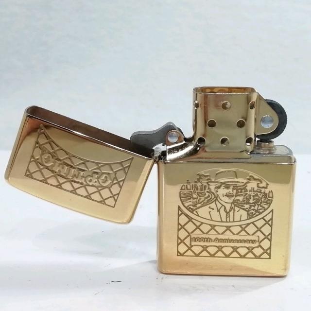 【未使用品】ZIPPO オプティモ 100周年 ゴールド オイルライター【送料無料】_4