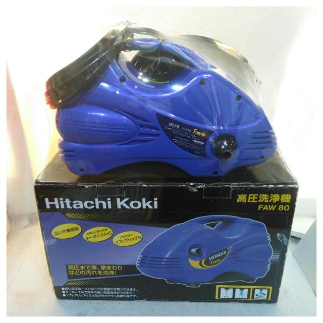【中古】ハイコーキ 高圧洗浄機 FAW80 ブルー系 2009年製 中古】ハイコーキ 高圧洗浄機 FAW80 ブルー系 2009年製 【公式通販】