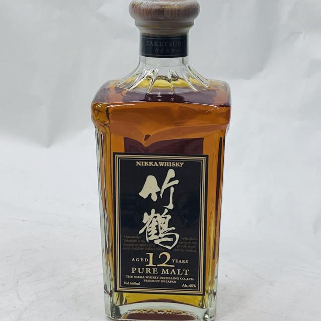 【未成年の飲酒は法律で禁じられています】ニッカ 竹鶴 12年 角ボトル 660ｍｌ　ニッカウヰスキー