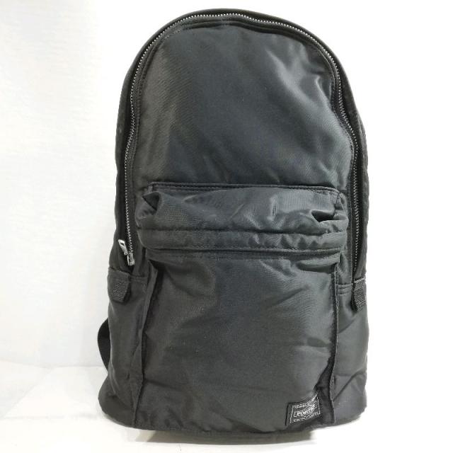 【中古】ポーター タンカー リュックサック ブラック×ナイロン