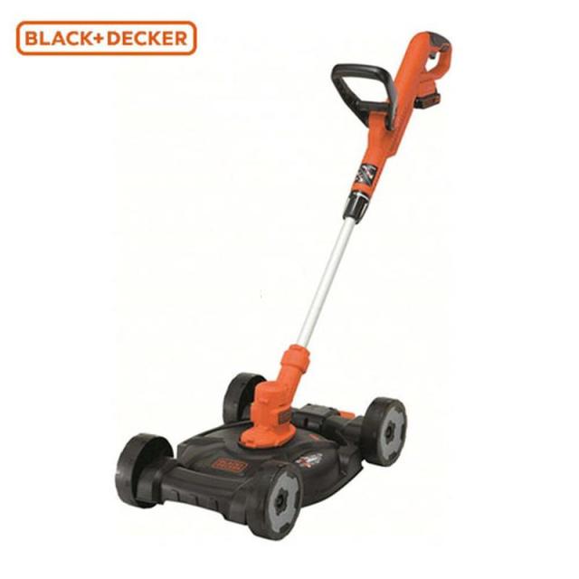 【中古】欠品あり ブラックアンドデッカー コードレス自給式ナイロントリマーワゴンプラス 18V 2.0Ah GCM18N-JP オレンジ系
