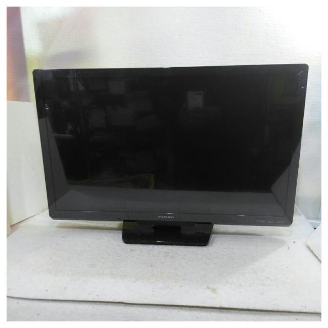 【動作確認済】【中古】本体・リモコンのみ フナイ 24型 液晶テレビ FL-24H1010 ブラック系 2021年製_1
