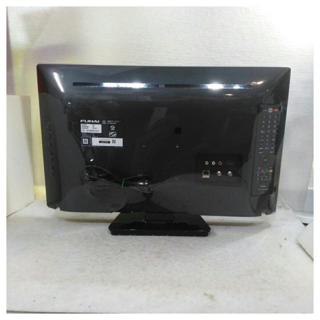 【動作確認済】【中古】本体・リモコンのみ フナイ 24型 液晶テレビ FL-24H1010 ブラック系 2021年製_2