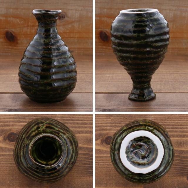 土味を活かした手びねり徳利 一人分にちょうど良い、和の趣を感じられる酒器