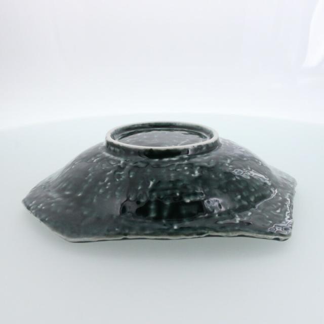 大鉢 24cm 黒部 ちぎり型 和食器 和食器ボウル 鉢 お皿 皿 食器 大鉢 盛り鉢 盛り皿 煮物鉢 サラダボウル 麺鉢 丼ぶり どんぶり 個性的 器 おしゃれ 和モダン シンプル シック 大鉢