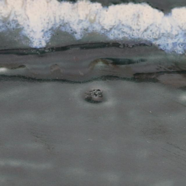 大鉢 24cm 黒部 ちぎり型 和食器 和食器ボウル 鉢 お皿 皿 食器 大鉢 盛り鉢 盛り皿 煮物鉢 サラダボウル 麺鉢 丼ぶり どんぶり 個性的 器 おしゃれ 和モダン シンプル シック 大鉢