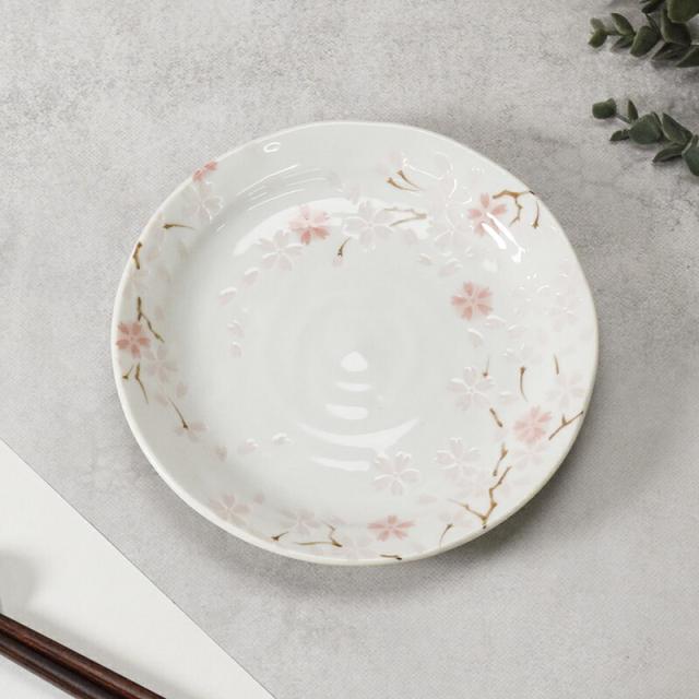 桜のデザート皿 デザート皿セット 昭和レトロ ガラスボウル 桜 Amazon