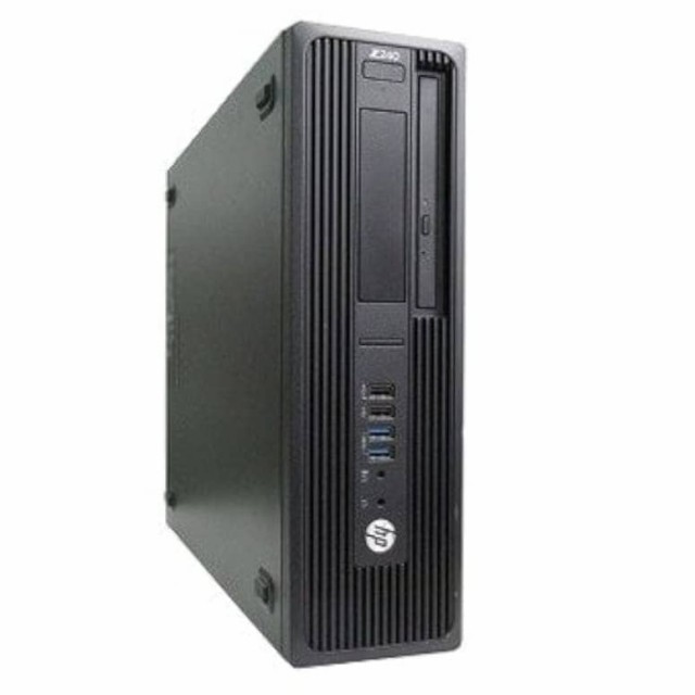 デスクトップパソコン 中古 HP Z240 SFF workstation 単体 Xeon Windows10 64bit Quadro K420 メモリ8GB HDD500GB 1221184