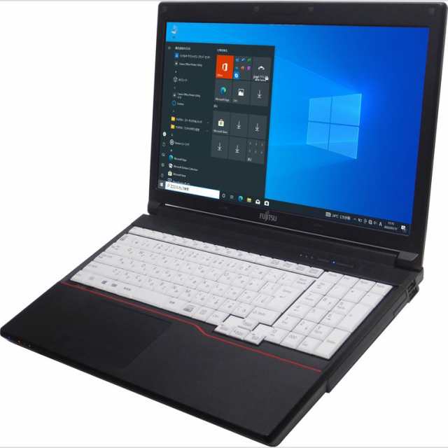 ノートパソコン 中古 富士通 FUTRO MA574 Windows10 64bit テンキー メモリ4GB SSD128GB A4サイズ  2009882｜au PAY マーケット