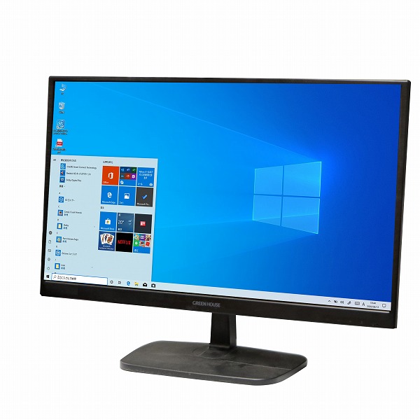中古 GreenHouse GH-LCW24FS-BK 23 インチワイド 液晶モニター フルHD 1103584の通販は 6,579円