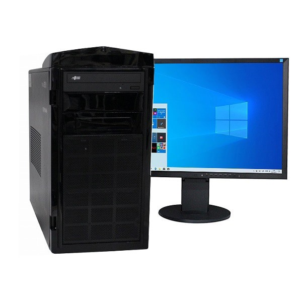 デスクトップパソコン 中古 MouseComputer NG-i640PA6-SP-W7P 液晶