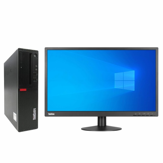 デスクトップパソコン 中古 lenovo ThinkCentre 10M8-S7T200M710S 液晶