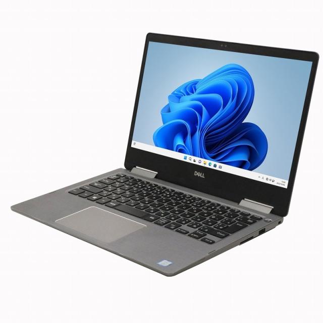 ノートパソコン 中古 DELL INSPIRON 13P83G Windows11 64bit WEBカメラ HDMI Core i7 8550U メモリ16GB SSD128GB 無線LAN B5サイズ フルHD 1706453