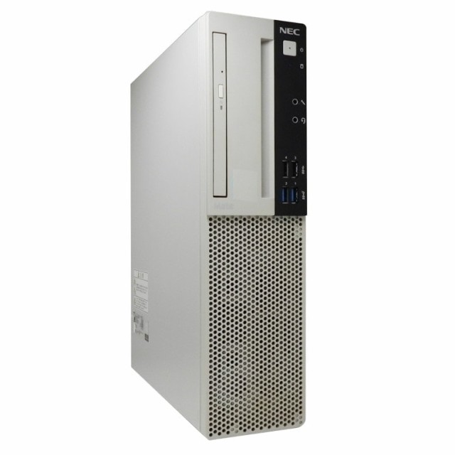 デスクトップパソコン 中古 NEC Mate MLシリーズ 7日間の動作保証  単体 OS無し大特価 Core i3 9世代 メモリ4GB 1240823の通販は 7,991円