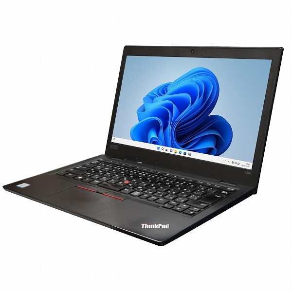 ノートパソコン 中古 lenovo ThinkPad L390 Windows11 64bit WEBカメラ HDMI Core i3 8145U メモリ8GB SSD256GB 無線LAN B5サイズ 175185