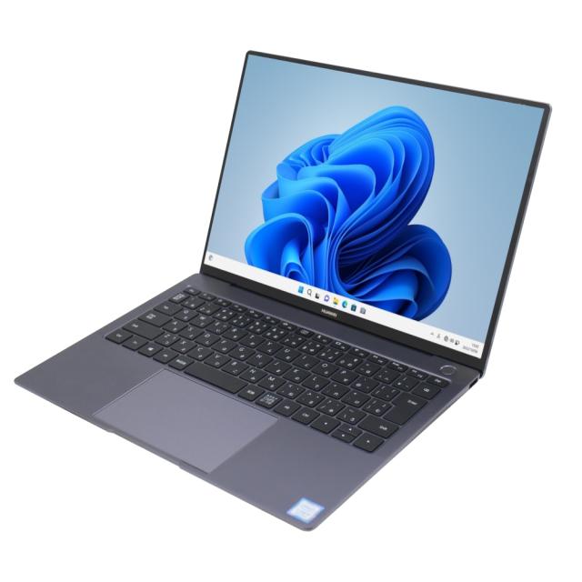 ノートパソコン 中古 HUAWEI MateBook X Pro Windows11 64bit タッチパネル ウルトラスリム筐体 3K LTPS液晶 WEBカメラ Core i5 8250U メモリ8GB SSD256GB 無線LAN B5サイズ タッチパネル 1852004