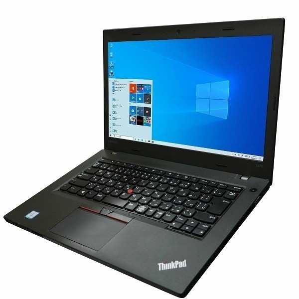 ノートパソコン 中古 lenovo ThinkPad L470 Windows10 64bit WEBカメラ Core i5 7200U メモリ8GB SSD128GB 無線LAN A4サイズ 1751934の通販は 10,487円