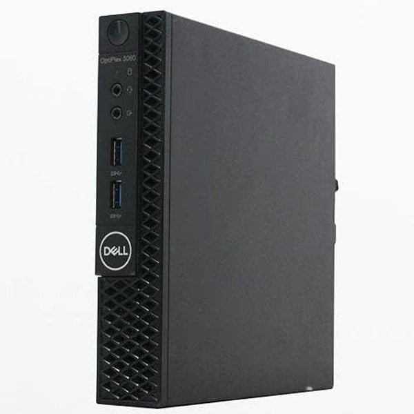 デスクトップパソコン 中古 DELL OPTIPLEX 3060 Micro 単体 超小型デスク Windows11 64bit Core i3 8100T メモリ8GB SSD128GB（M.2-SATA