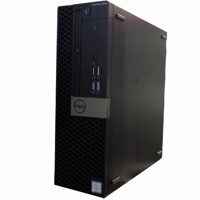 デスクトップパソコン 中古 DELL OPTIPLEX 5050 SFF 単体 Windows10 64bit HDMI Core i7 7700 メモリ8GB SSD128GBM.2-SATA+HDD1TB 123188