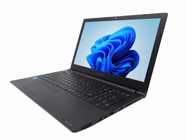 ノートパソコン 中古 東芝 dynabook B55/HV Windows11 64bit Core i3 1115G4 メモリ8GB SSD256GB 無線LAN WEBカメラ HDMI テンキー A4サ