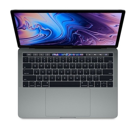 ノートパソコン 中古 apple MacBook Pro 13インチ2019Thunderbolt3ポートx2 WEBカメラ Core i5 8257U メモリ16GB SSD1TB 無線LAN 英語